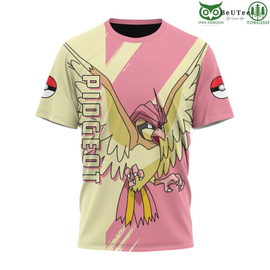 Pidgeot T-Shirt T shirt 3D Apparel Pokemon