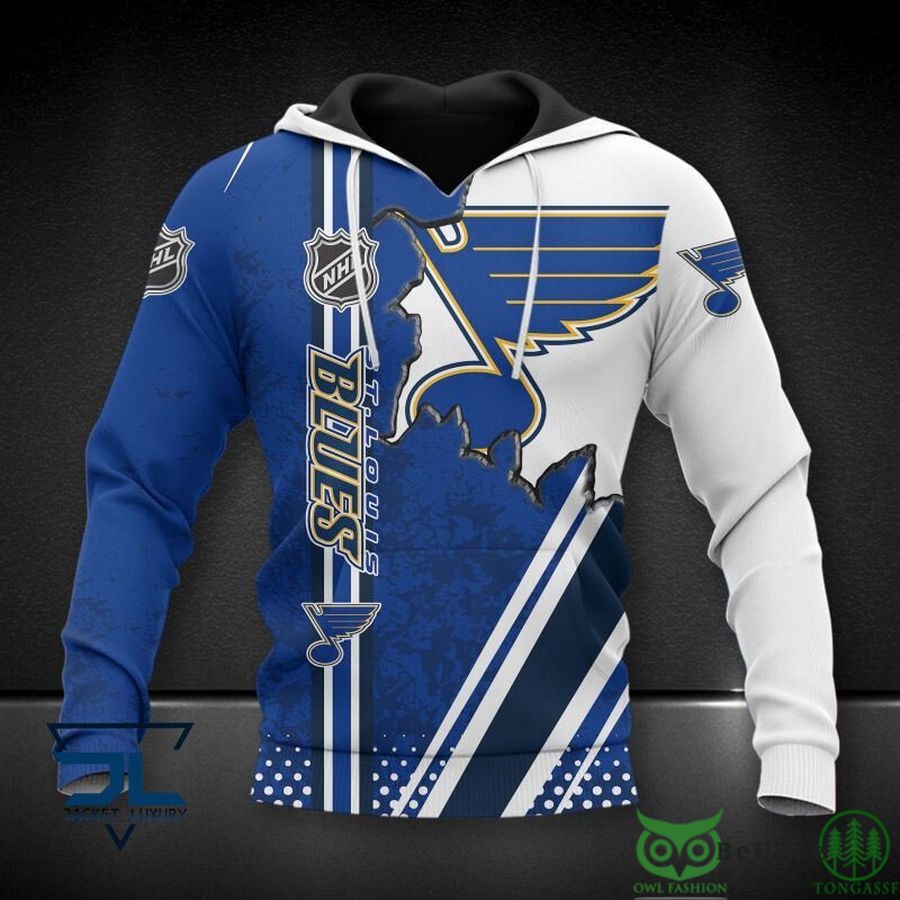 St Louis Blues NHL Ice Hockey 3D Printed Hoodie Sweatshirt Tshirt