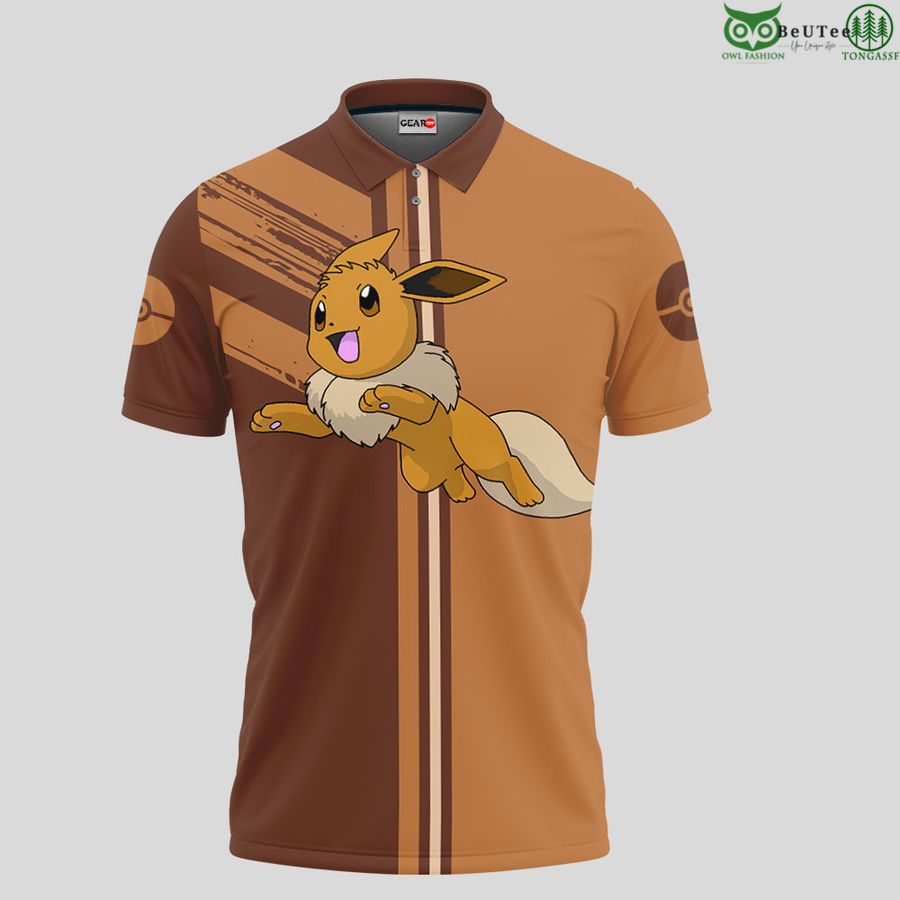 99 Eevee Polo Shirts Pokemon Anime