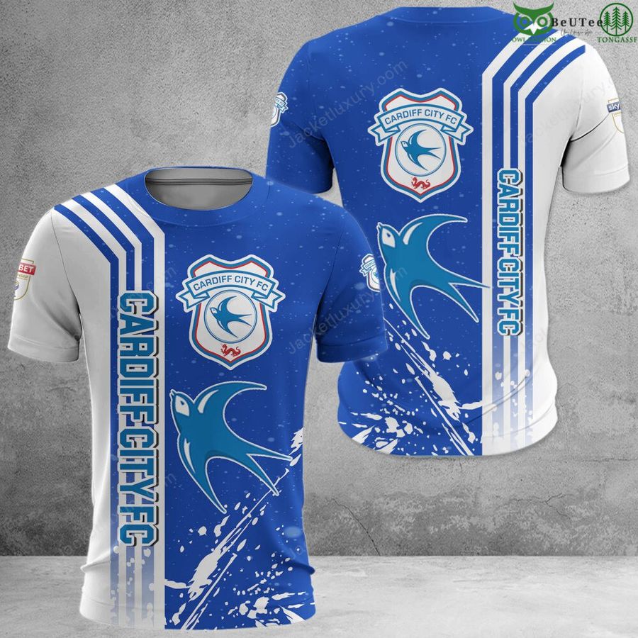 Cardiff City F.C EPL Football 3D Polo T-Shirt Hoodie - Owl Fashion Shop