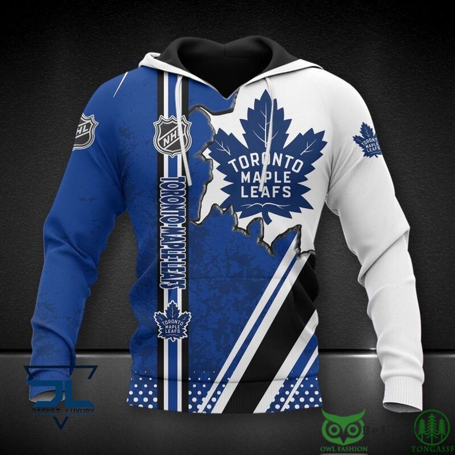 70 Toronto Maple Leafs NHL Logo 3D Printed Hoodie Sweatshirt Tshirt