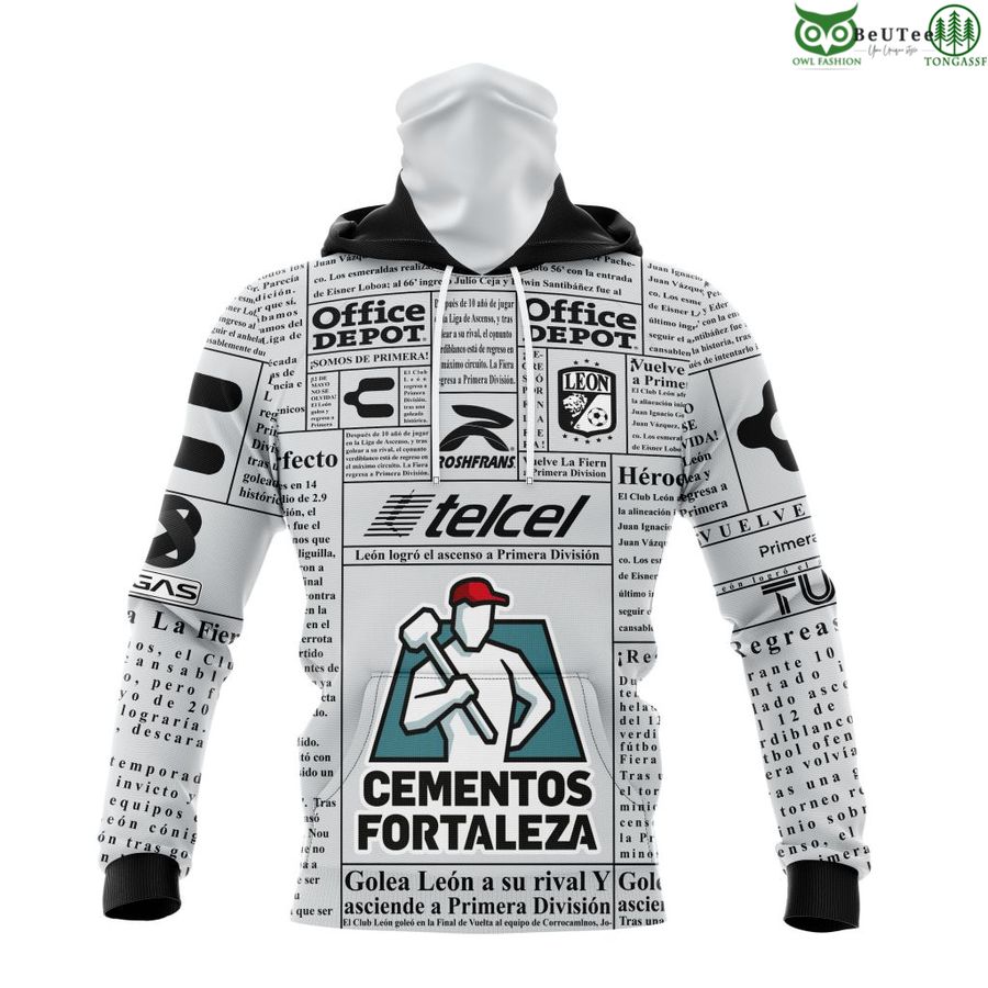130 LIGA MX Club Leon Away Kits 3D Hoodie T shirt