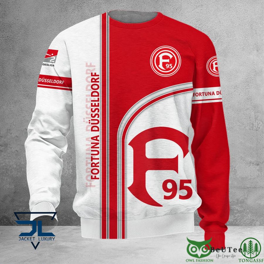 161 Fortuna Dusseldorf Bundesliga 3D Printed Polo T shirt