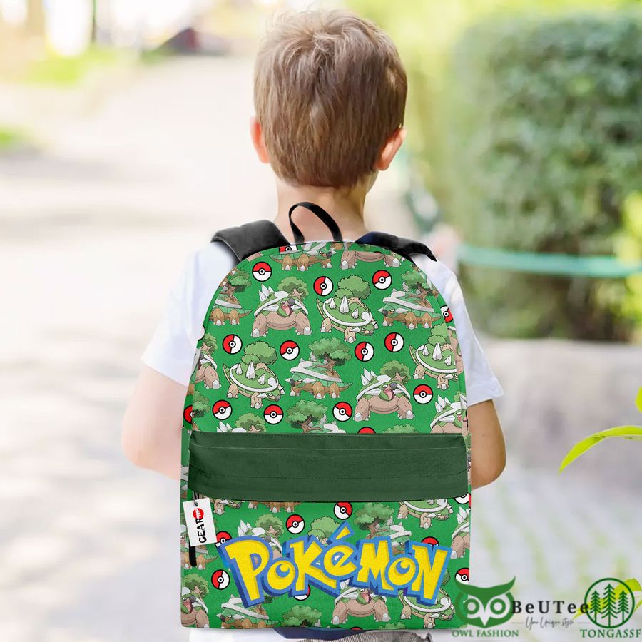 70 Torterra Backpack Custom Pokemon Anime Bag Gifts Ideas for Otaku