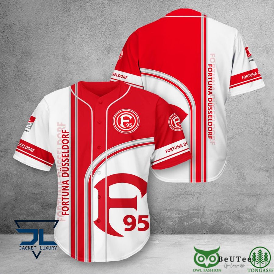 166 Fortuna Dusseldorf Bundesliga 3D Printed Polo T shirt