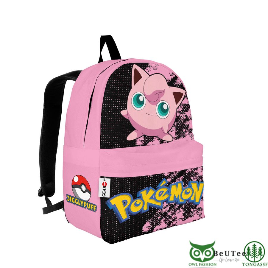6 Jigglypuff Backpack Custom Anime Pokemon Bag Gifts for Otaku