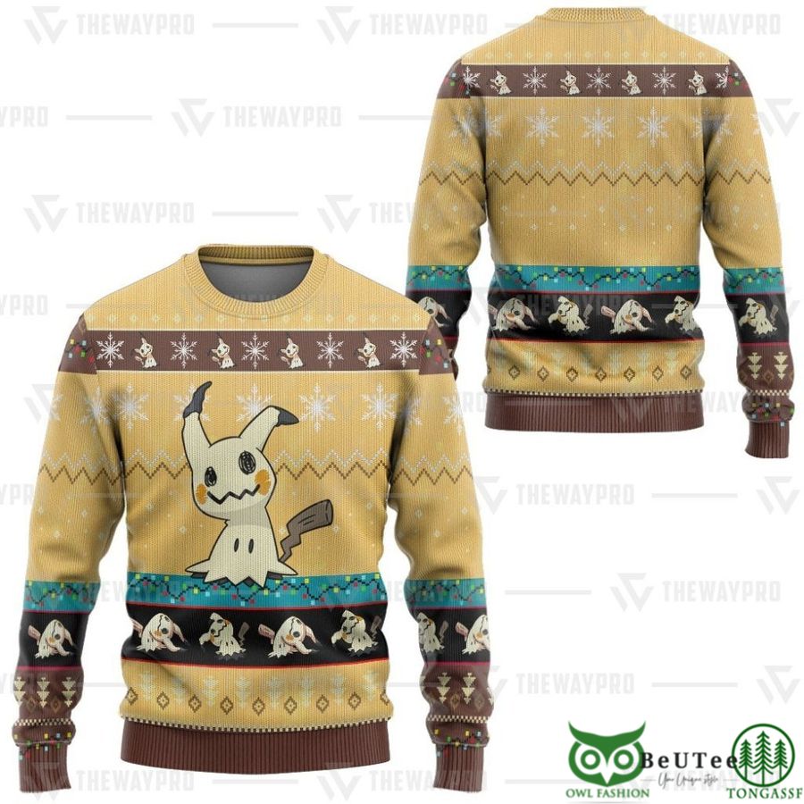 46 Mimikyu Custom Imitation Knitted Sweatshirt