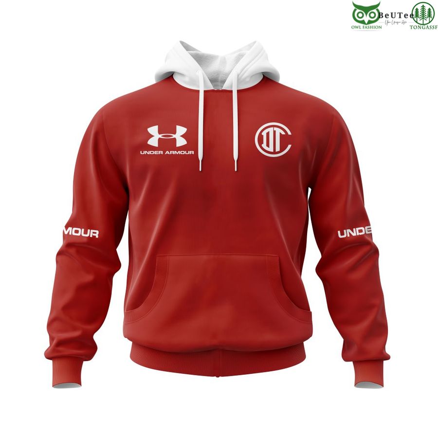 232 LIGA MX Deportivo Toluca Home Kits 3D Hoodie T shirt