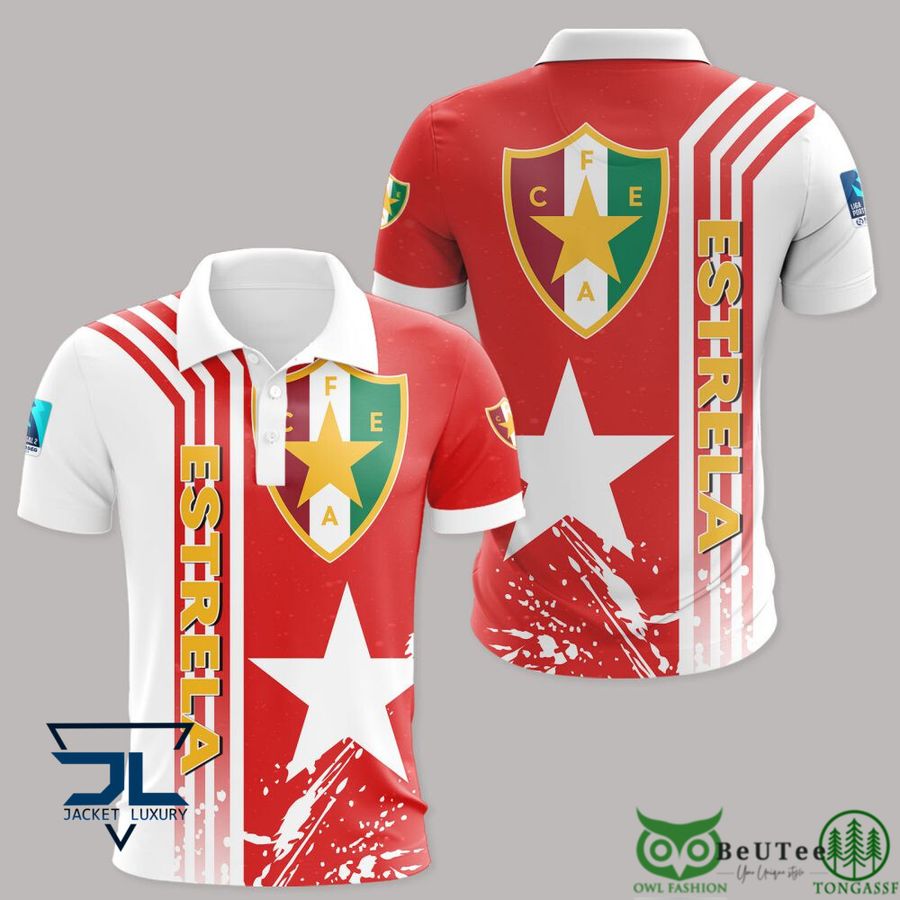57 Estrela da Amadora Liga Portugal 3D Hoodie Tshirt Polo