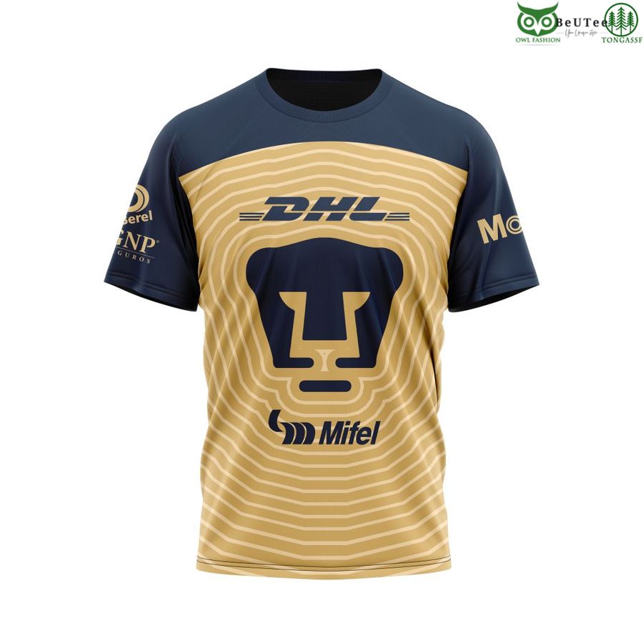 277 LIGA MX Pumas UNAM Away Concept 3D Hoodie T shirt