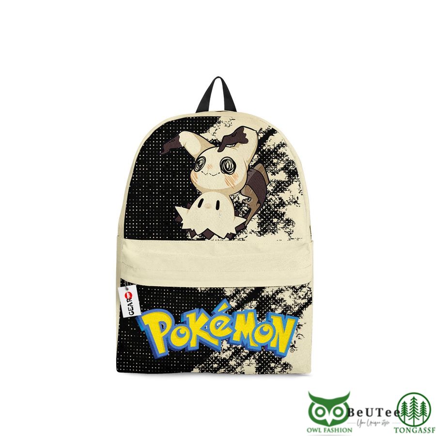 Mimikyu Backpack Custom Anime Pokemon Bag Gifts for Otaku