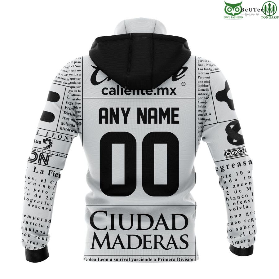 131 LIGA MX Club Leon Away Kits 3D Hoodie T shirt