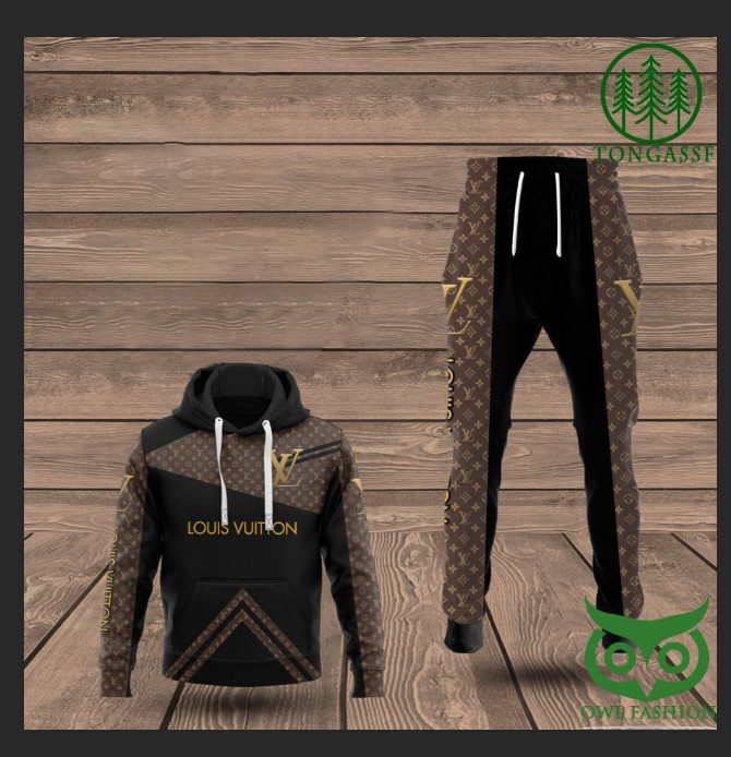 Luxury Louis Vuitton Jacket and Hoodie and Pants