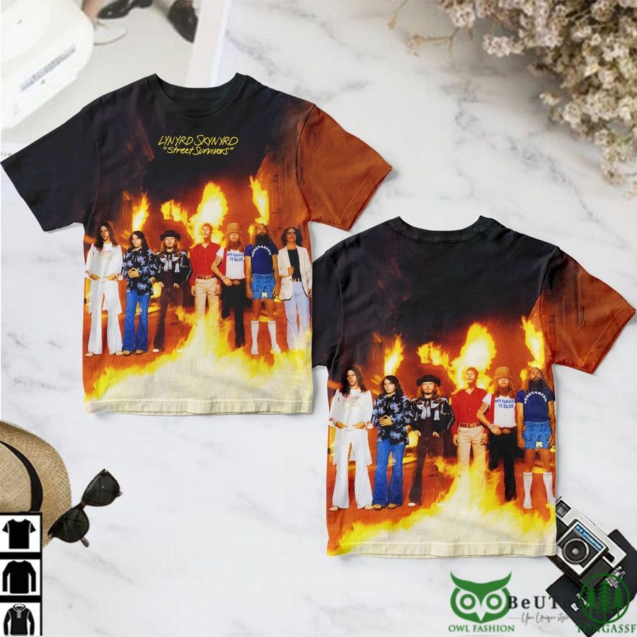 3 LYNYRD SYNYRD Street Survivors ROCK 3D T shirt