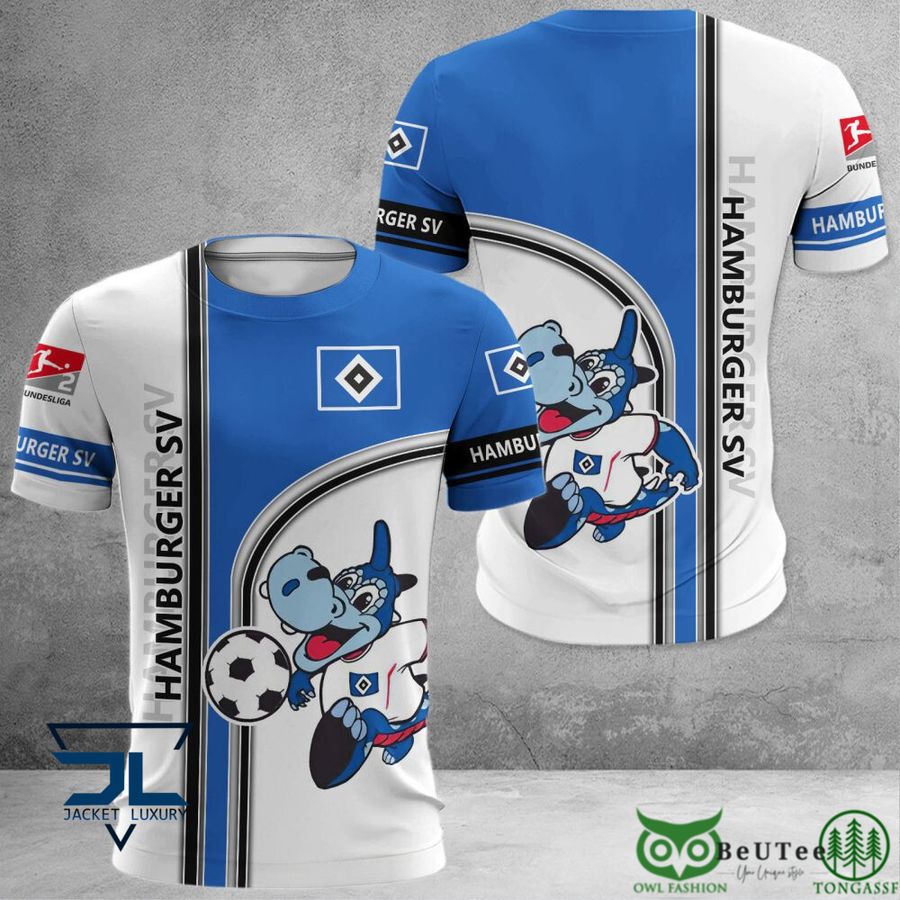 197 Hamburger SV Bundesliga 3D Printed Polo T shirt