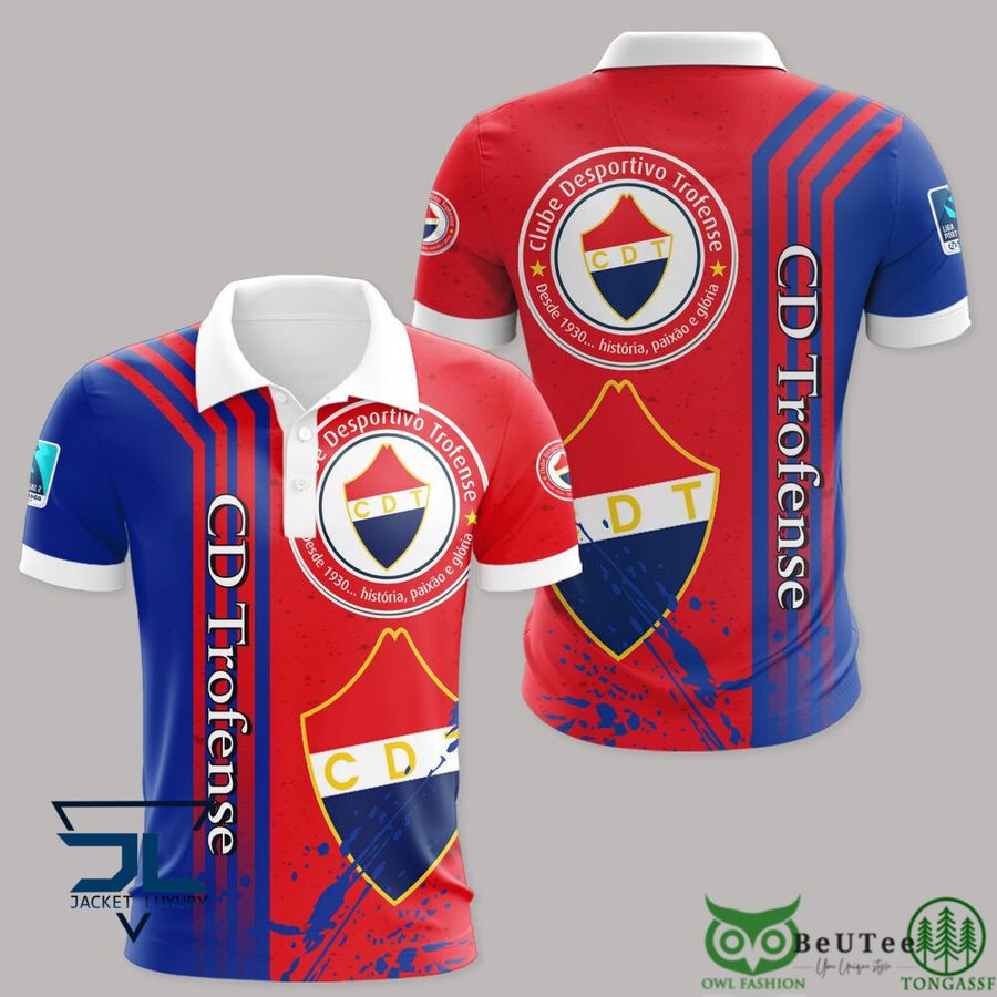 255 C.D. Trofense Liga Portugal 3D Hoodie Tshirt Polo