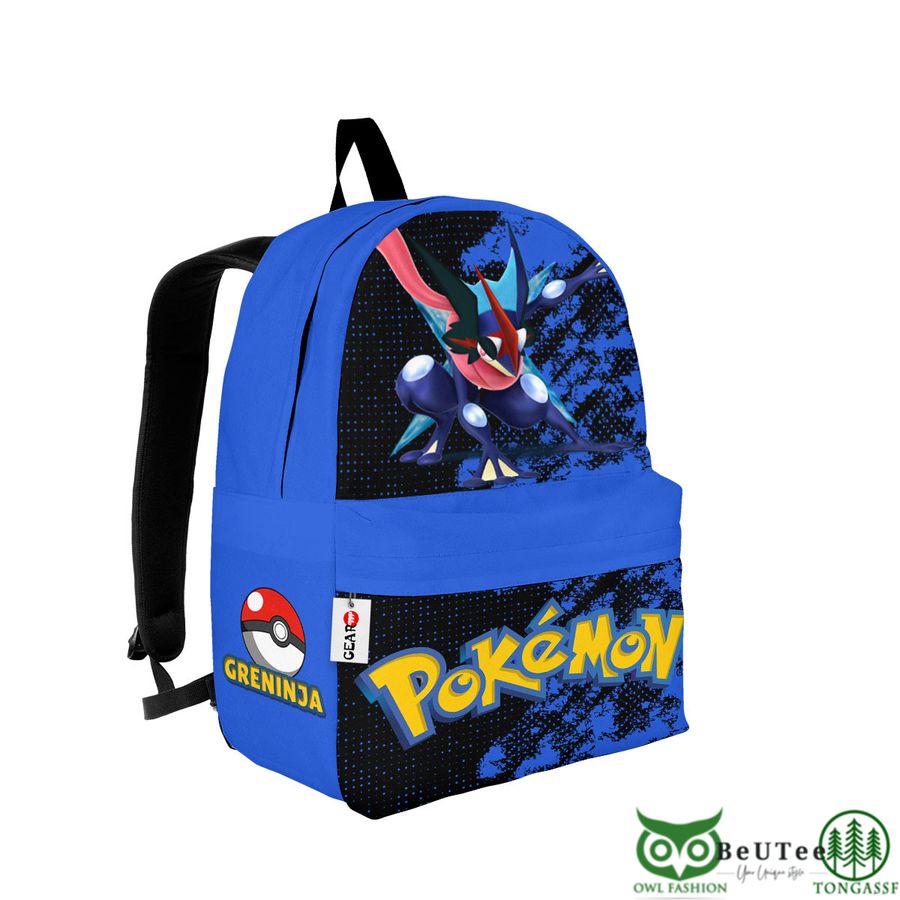 18 Greninja Backpack Custom Anime Pokemon Bag Gifts for Otaku