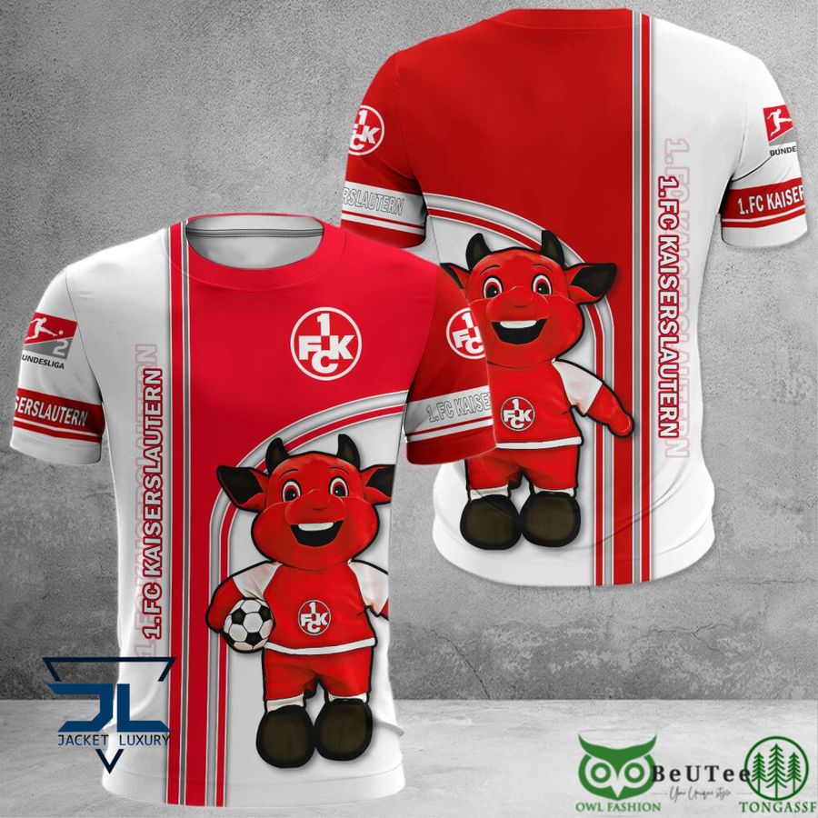 43 1. FC Kaiserslautern Bundesliga 3D Printed Polo T shirt