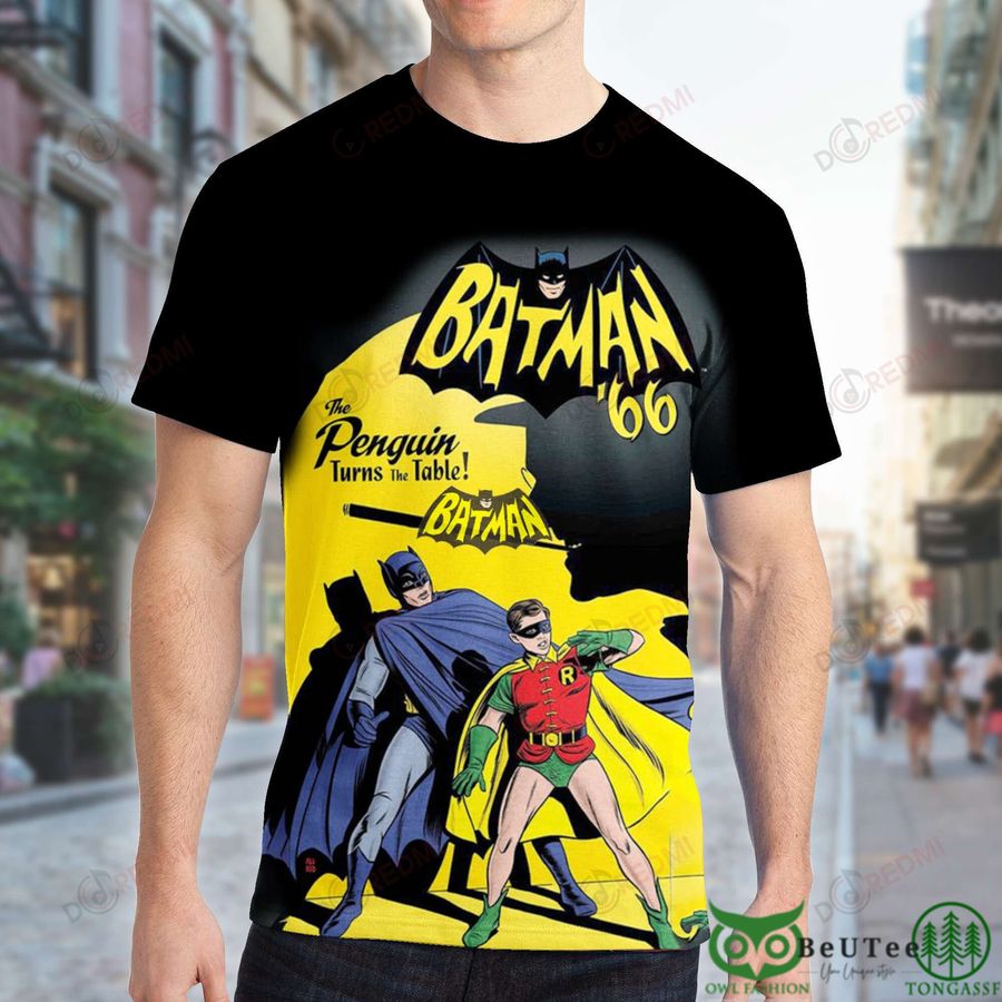 3 Batman The Penguin Turns The Table 3D T shirt