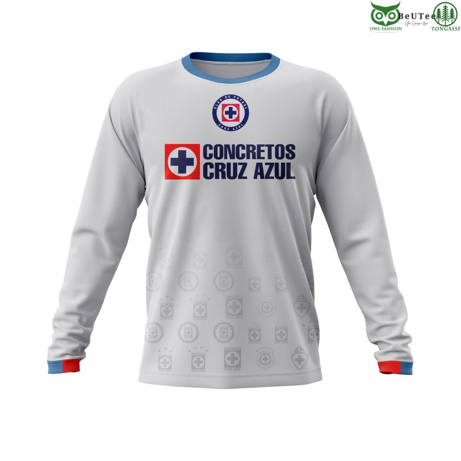 210 LIGA MX CRUZ AZUL Away Kits 3D Hoodie T shirt