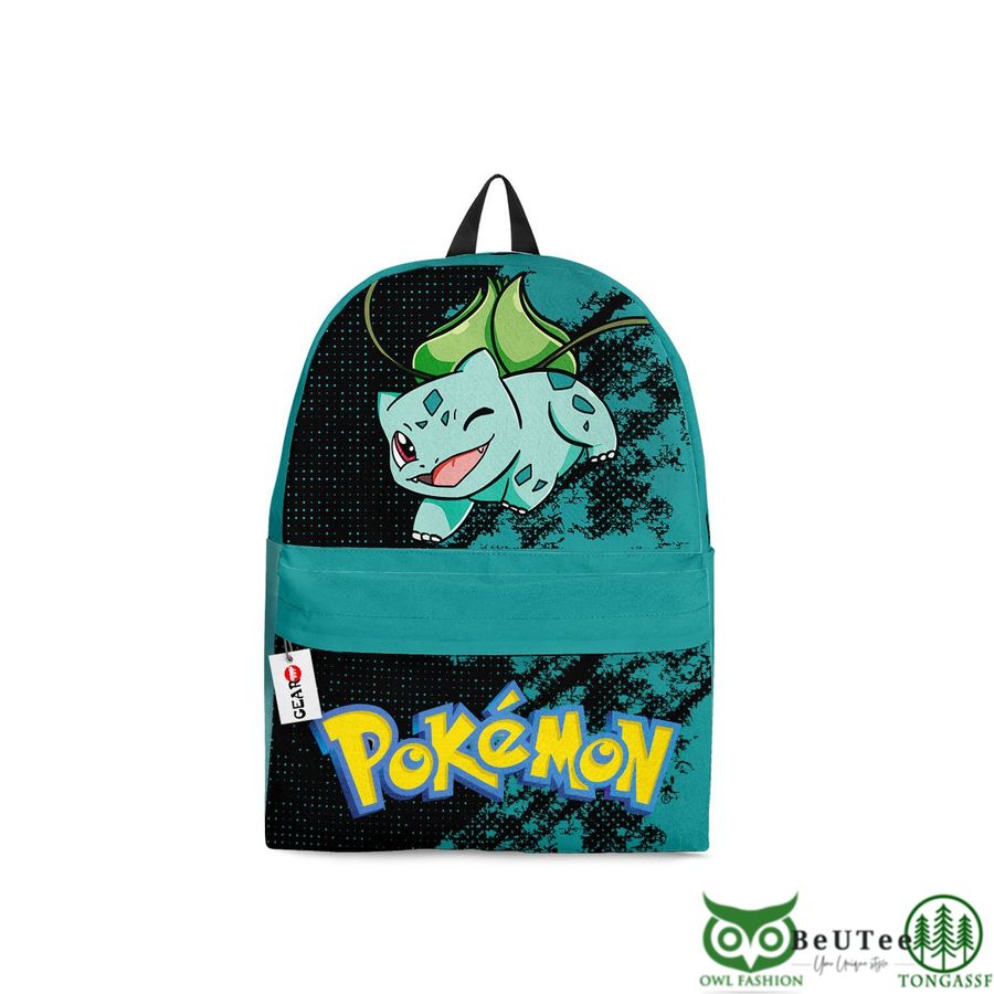 Bulbasaur Backpack Custom Anime Pokemon Bag Gifts for Otaku