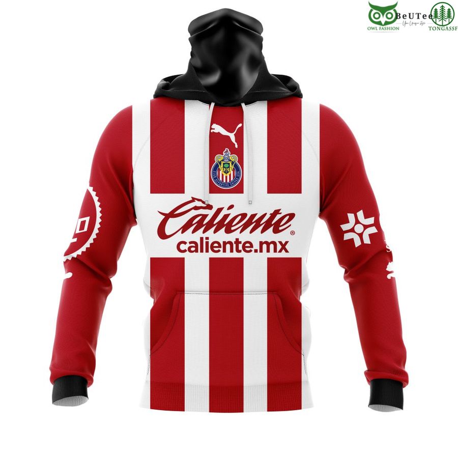 92 LIGA MX Chivas Guadalajara Home Kits 3D Hoodie T shirt