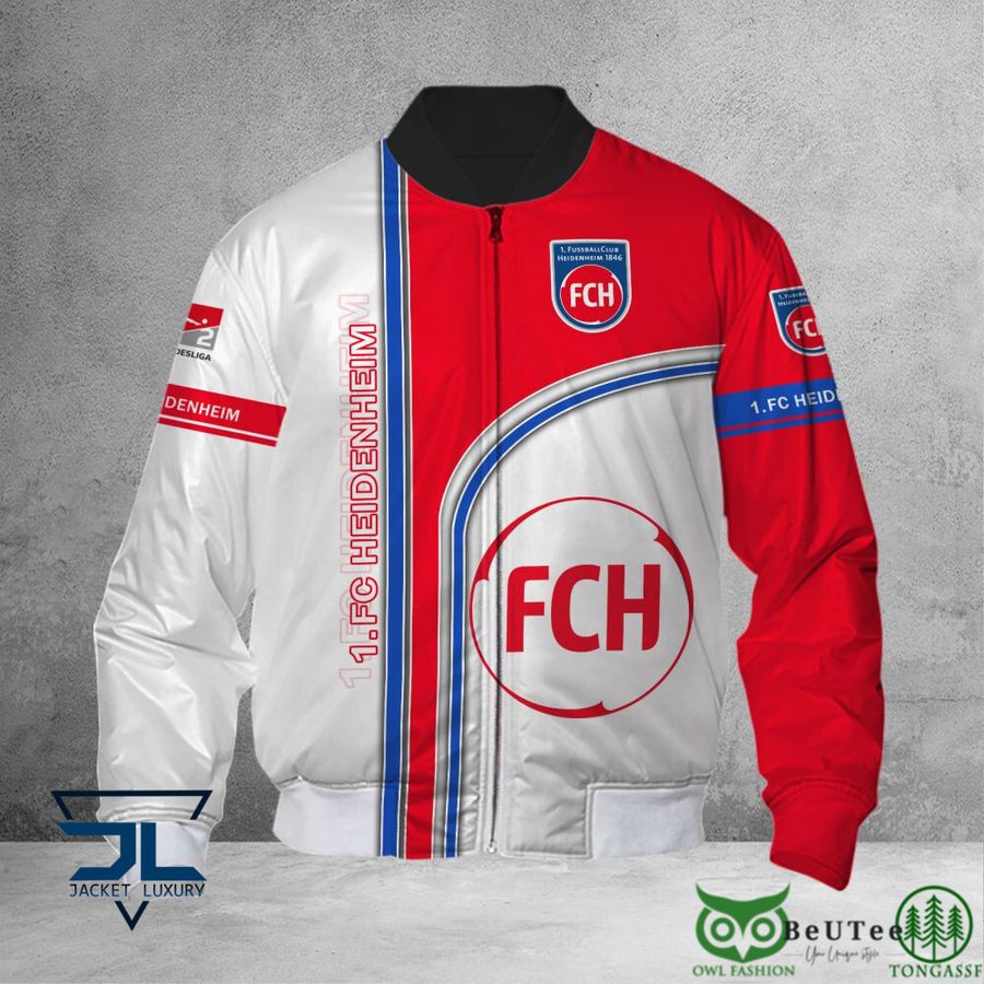 130 1. FC Heidenheim Bundesliga 3D Printed Polo T shirt