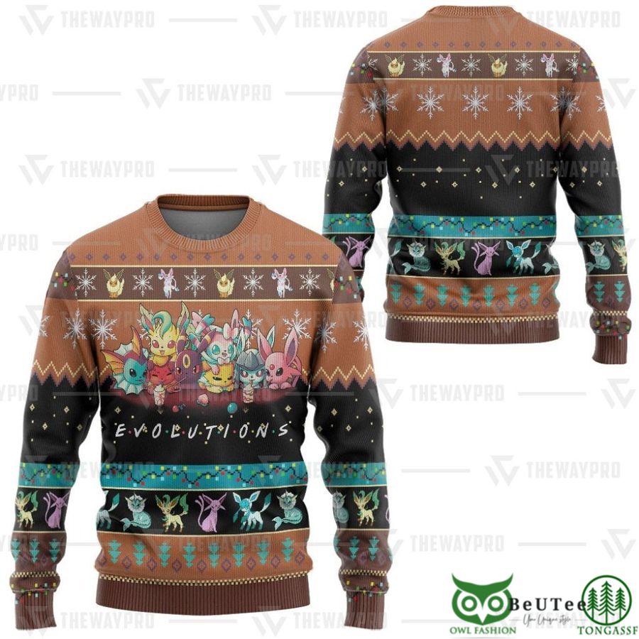 8 Evolutions Custom Imitation Knitted Sweatshirt