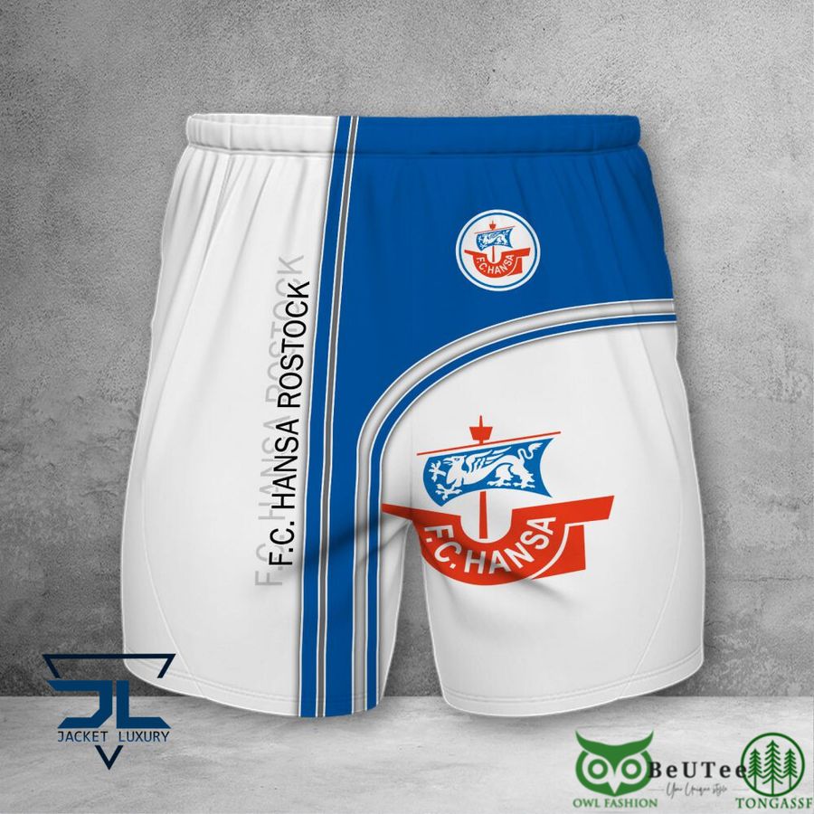 187 Hansa Rostock Bundesliga 3D Printed Polo T shirt
