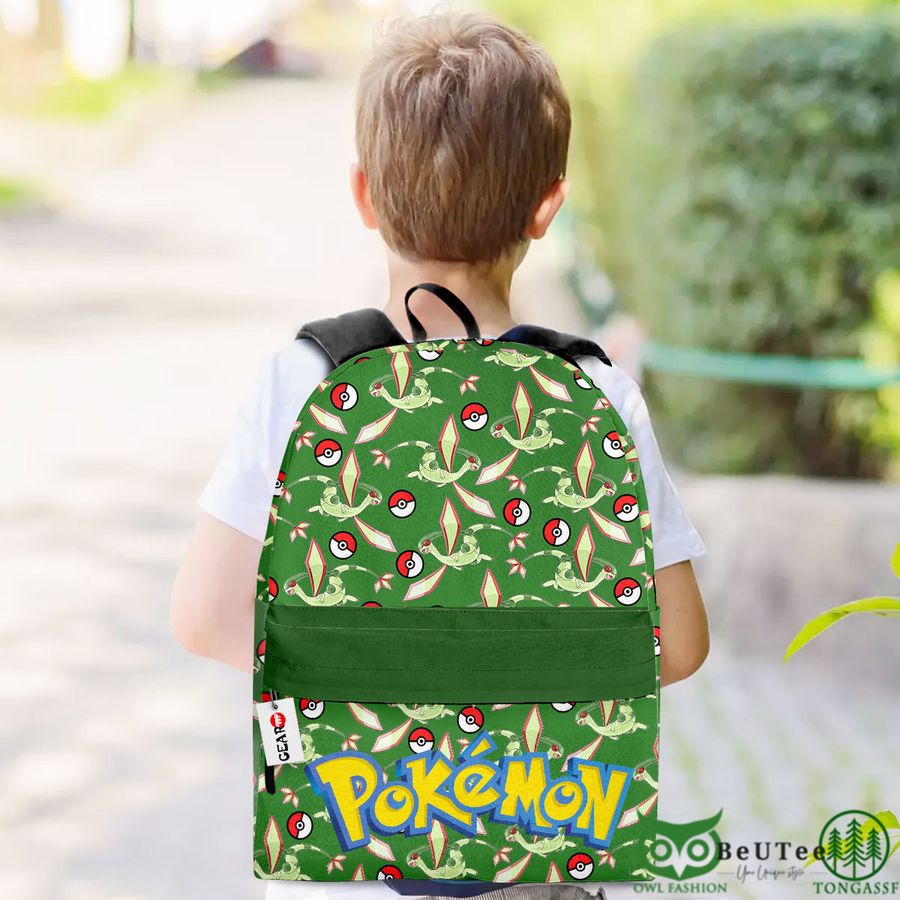 79 Flygon Backpack Custom Pokemon Anime Bag Gifts Ideas for Otaku