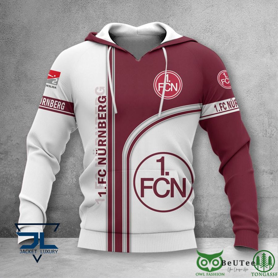 115 1. FC Nurnberg Bundesliga 3D Printed Polo T shirt