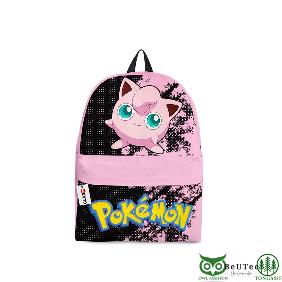 Jigglypuff Backpack Custom Anime Pokemon Bag Gifts for Otaku