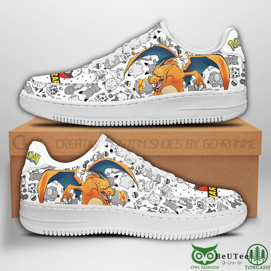 Charizard Air Sneakers Pokemon NAF Shoes