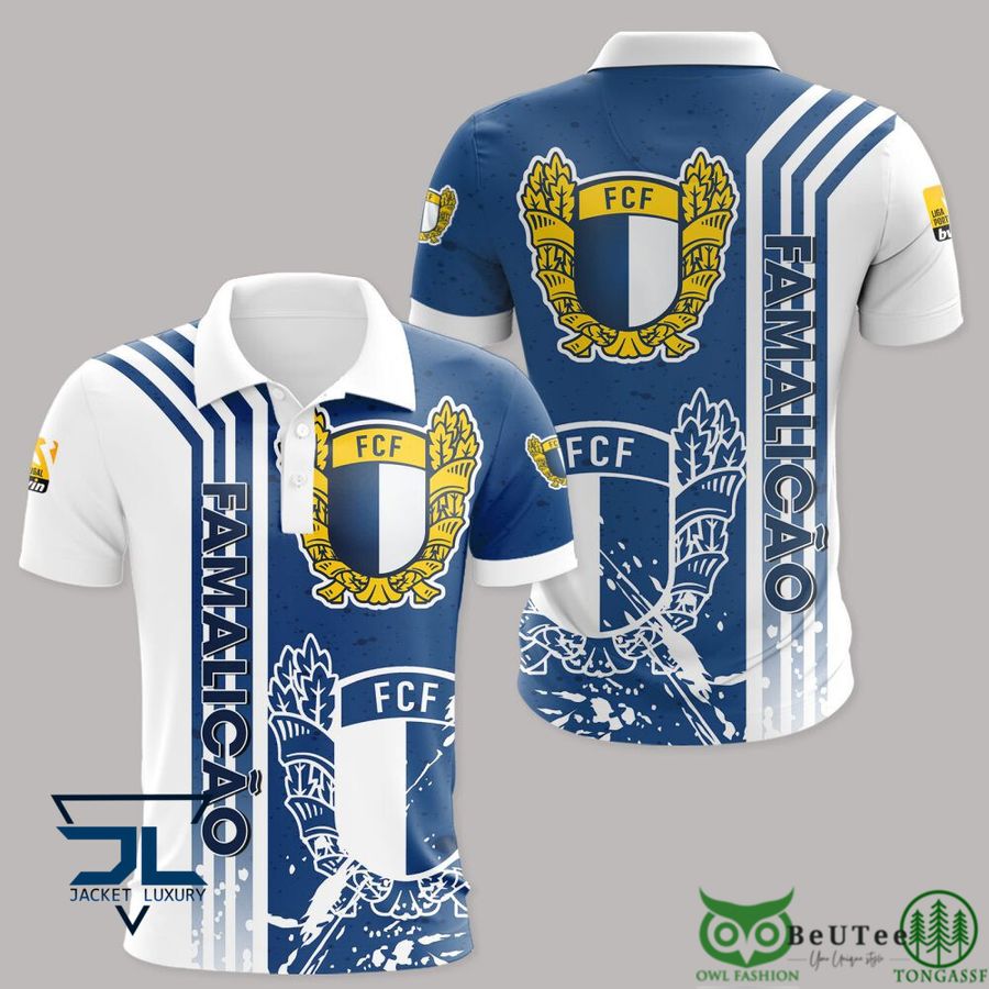 68 Futebol Clube de Famalicao Liga Portugal 3D Hoodie Tshirt Polo