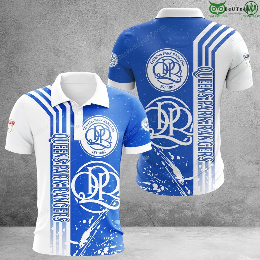 Queens Park Rangers EPL Football 3D Polo T-Shirt Hoodie
