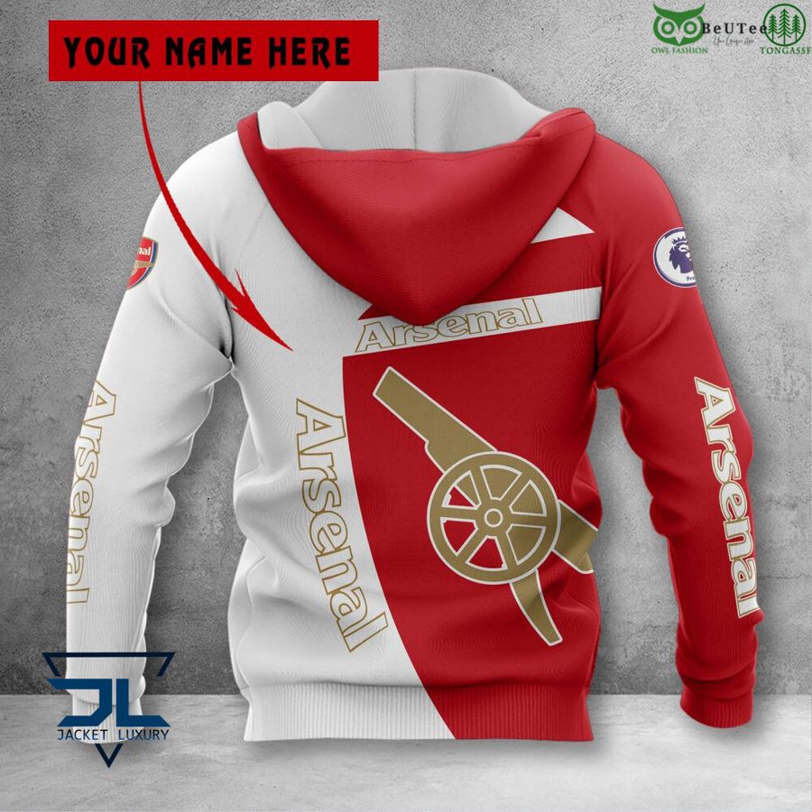 525 Arsenal F.C. Premier League 2022 3D Polo T Shirt Hoodie