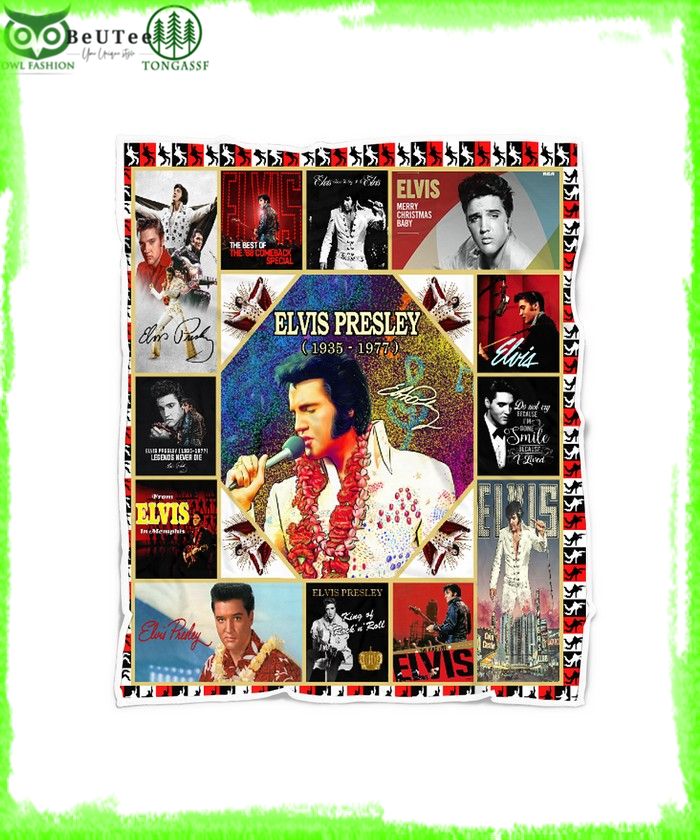 42 Elvis Presley Blue Hawaii Album Blanket