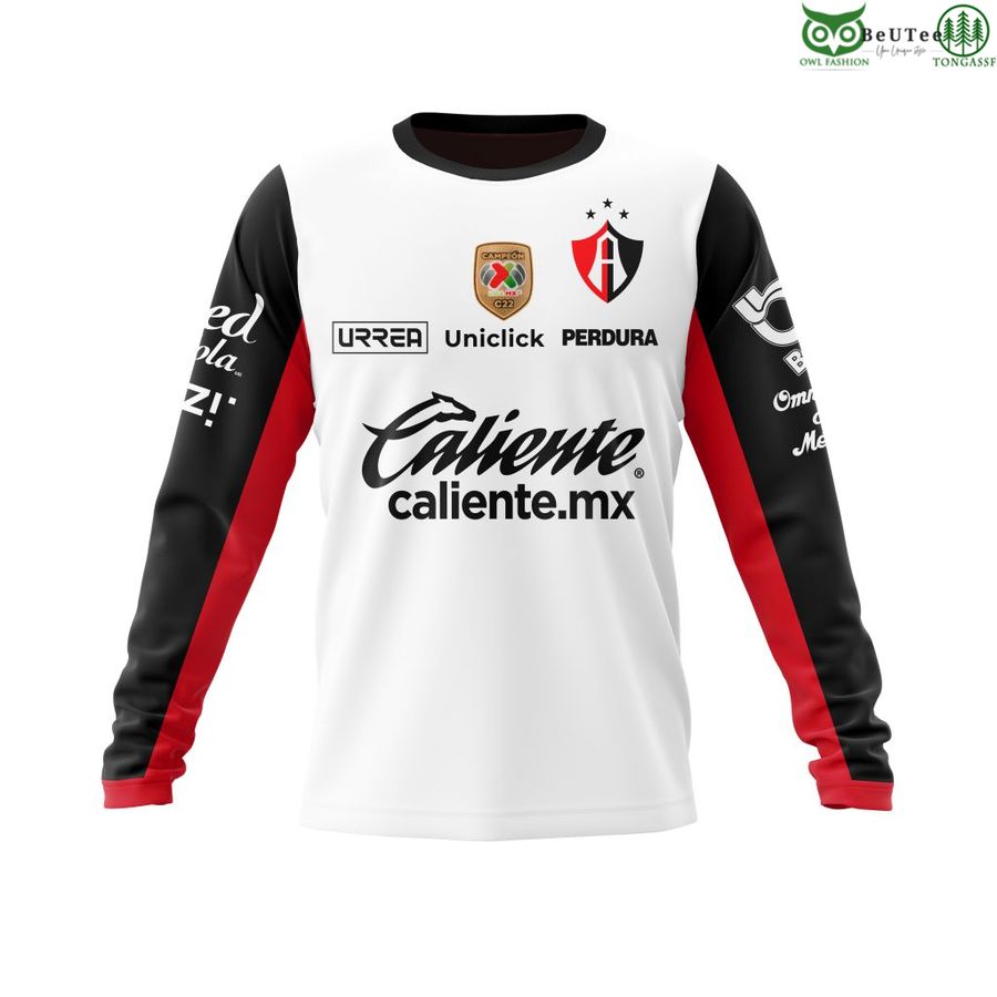 7 LIGA MX Atlas F.C Away Kits 3D Hoodie T shirt