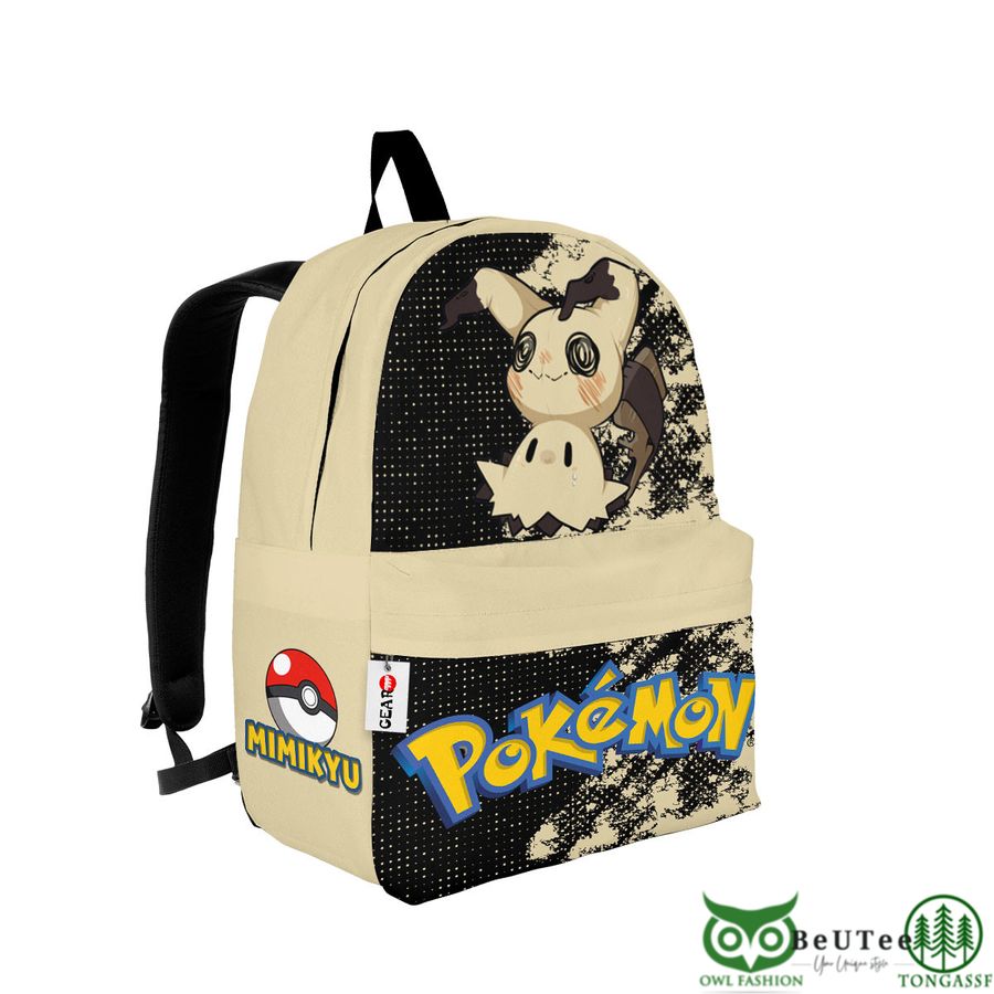 24 Mimikyu Backpack Custom Anime Pokemon Bag Gifts for Otaku