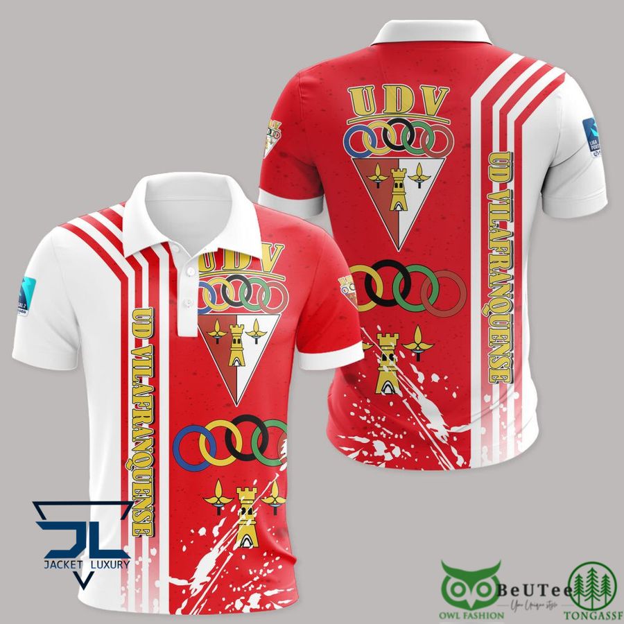 354 U.D. Vilafranquense Liga Portugal 3D Hoodie Tshirt Polo