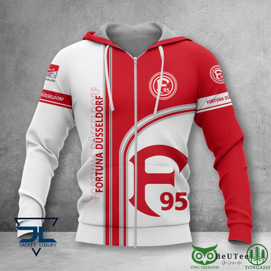 160 Fortuna Dusseldorf Bundesliga 3D Printed Polo T shirt