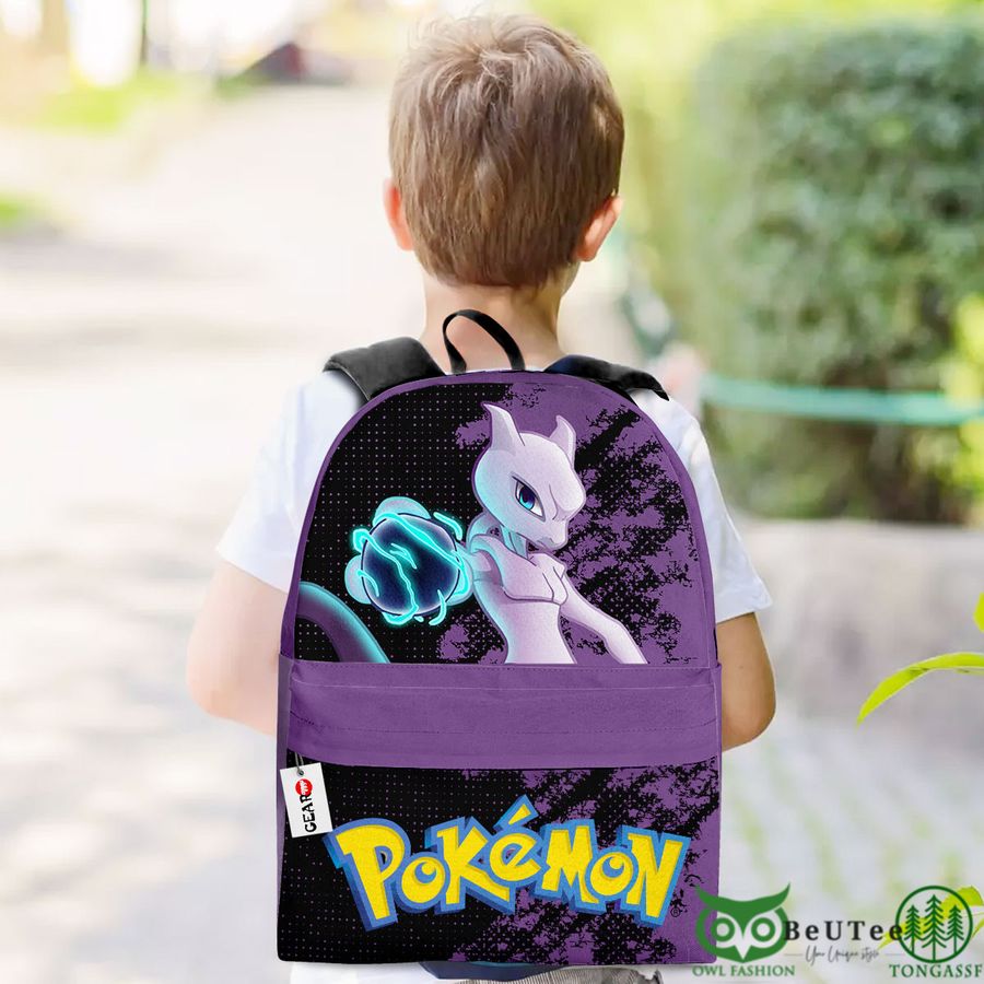 13 Mewtwo Backpack Custom Anime Pokemon Bag Gifts for Otaku