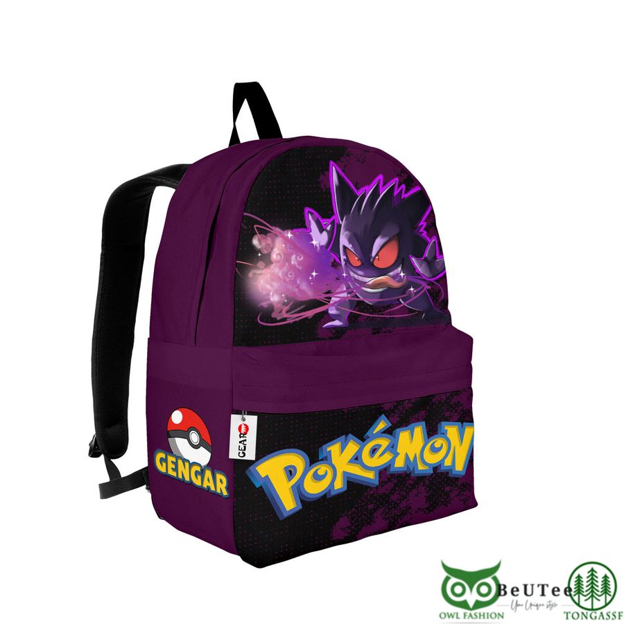 39 Gengar Backpack Custom Anime Pokemon Bag Gifts for Otaku
