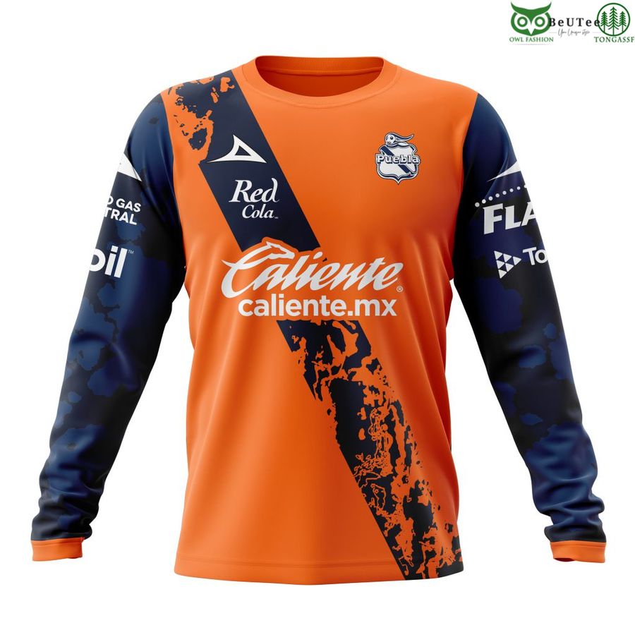 163 LIGA MX Club Puebla Away Kits 3D Hoodie T shirt