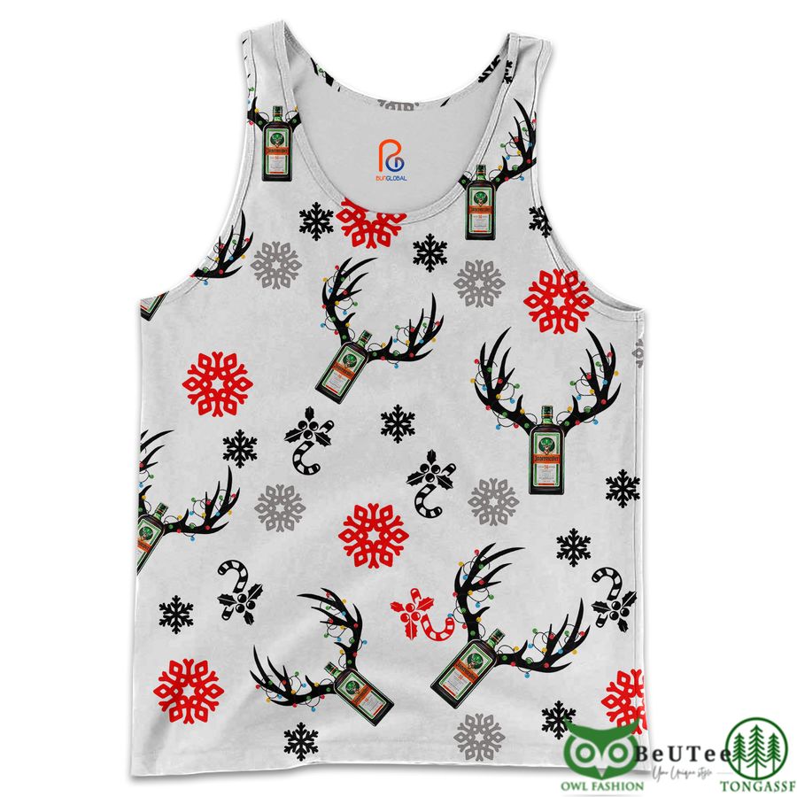 164 Jagermeister Liqueur Christmas 3D Hoodie Tshirt Sweatshirt