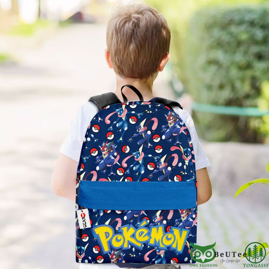 61 Greninja Backpack Custom Pokemon Anime Bag Gifts Ideas for Otaku