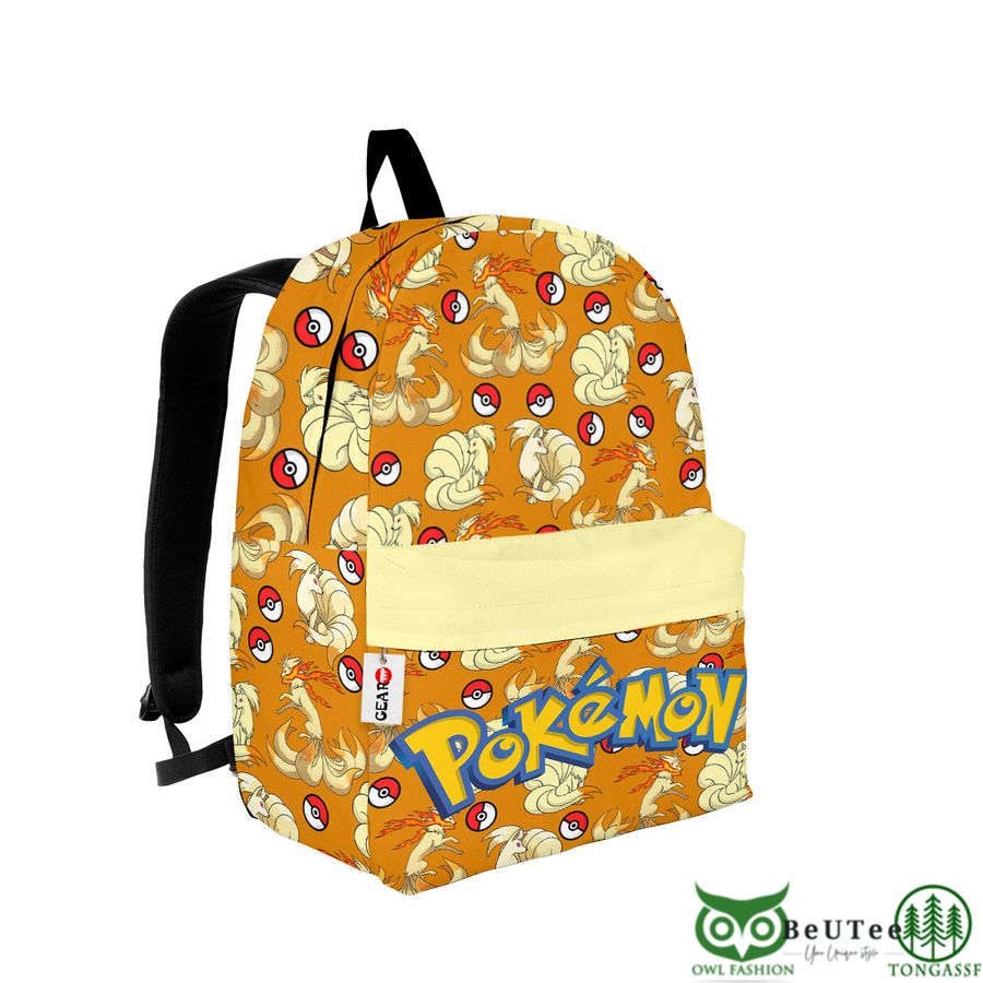 84 Ninetales Backpack Custom Pokemon Anime Bag Gifts Ideas for Otaku