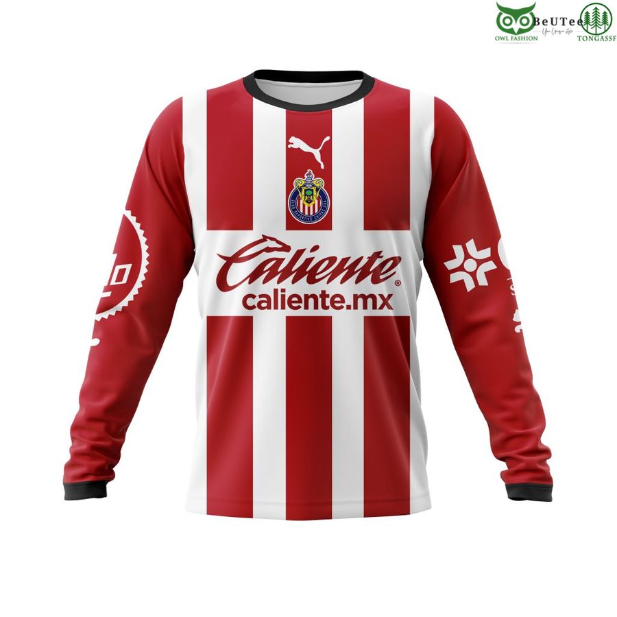 94 LIGA MX Chivas Guadalajara Home Kits 3D Hoodie T shirt