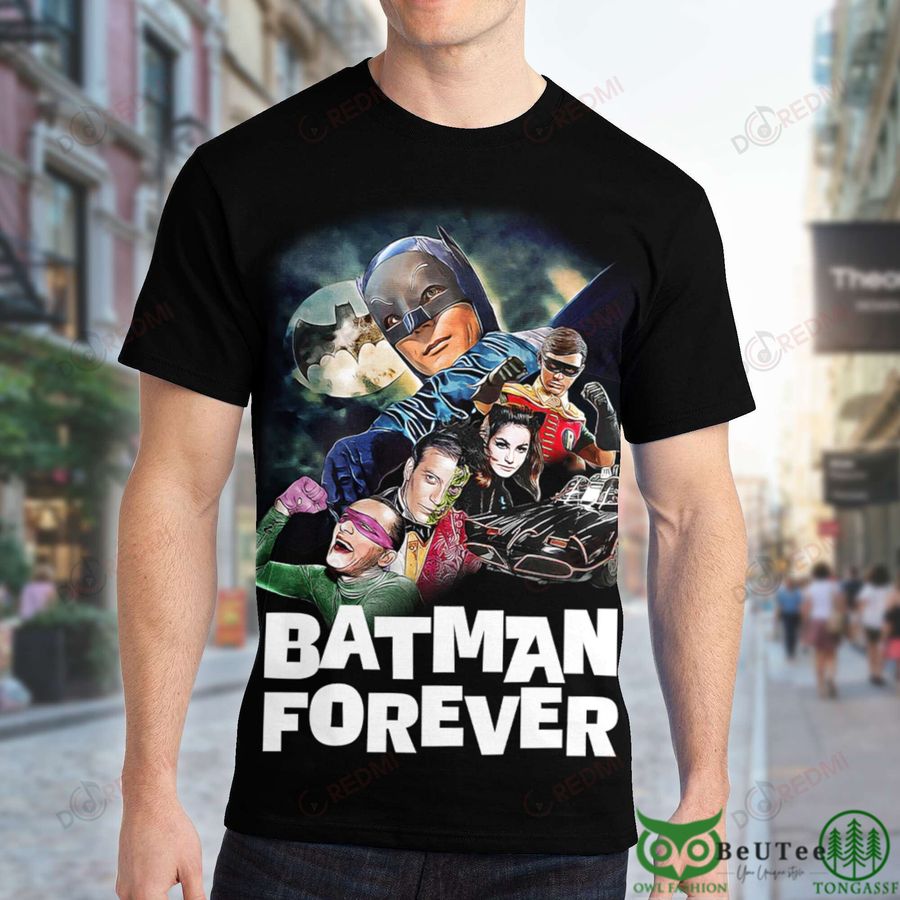 15 Batman Forever Black Night 3D T shirt