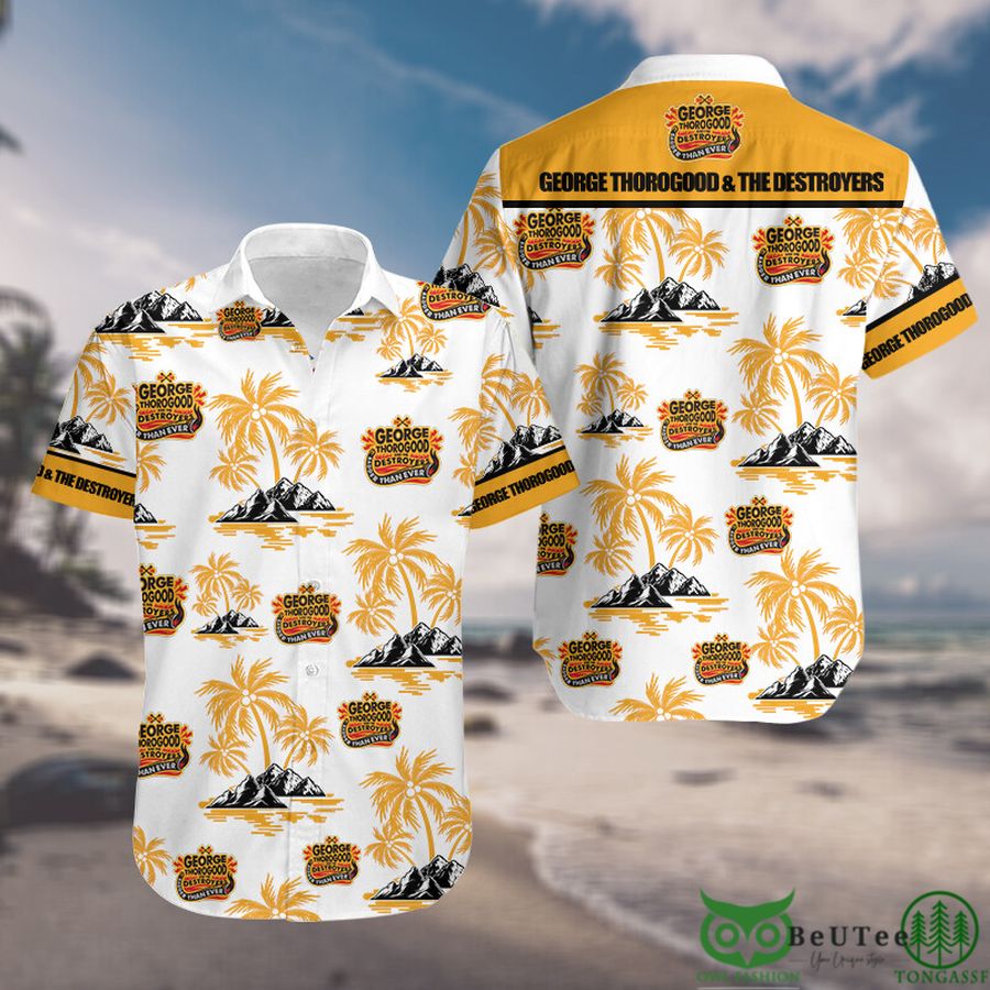 6 George Thorogood and the Destroyers Hawaiian shirt Rock